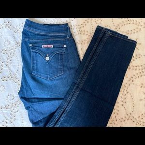 Hudson Collin Flap Skinny Jeans. Size 31